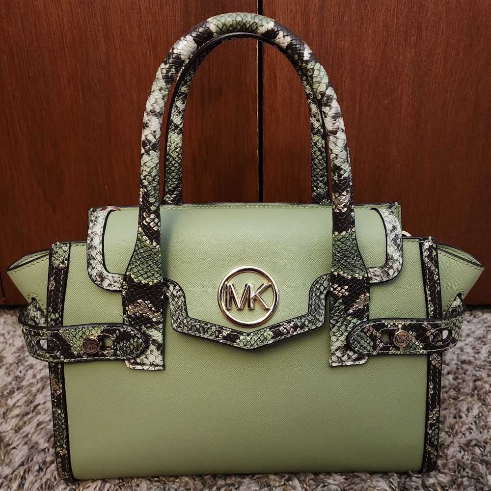 Michael Kors Green Satchel